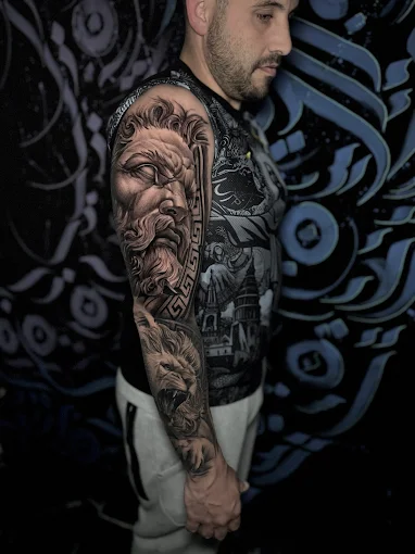 Tattoo estilo anime en manga